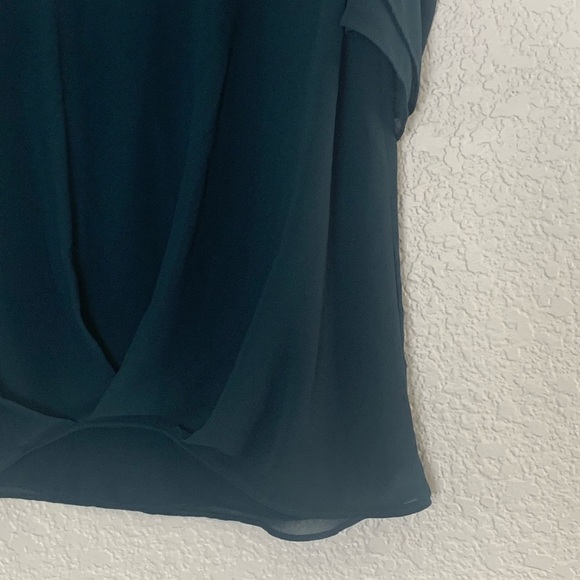 Naked Zebra | Black off shoulder tank blouse light and airy size small - Picture 5 of 8